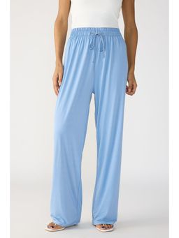 FREAKINS - Powder Blue Elasticated Korean Pant