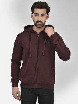 CRIMSOUNE CLUB - Men's Wine Hooded Sweatshirt