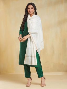 Fabindia - Natural Cotton Silk Blend Stole