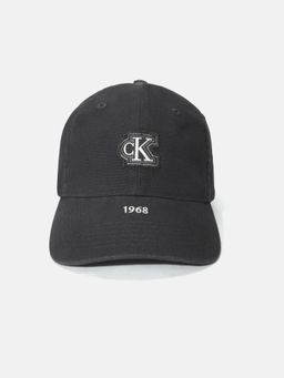 Calvin Klein - Solid Grey Cotton Baseball Cap