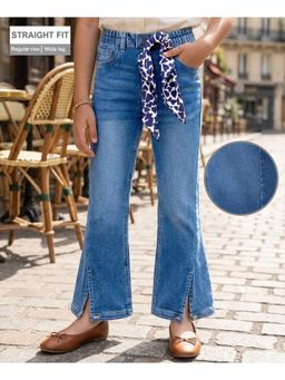 Arias by LARA DUTTA - Girls Cotton Poly Lycra Denim Jeans