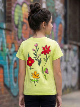 Arias by LARA DUTTA - Girls Print T-Shirt