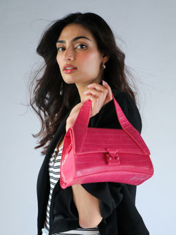 MIRAGGIO - Akari Sling/Crossbody Handbag for Women - Pink