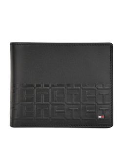 Tommy Hilfiger - Berrien Men Leather Global Wallet - Black