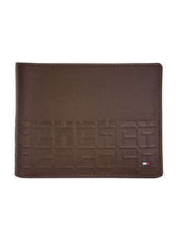 Tommy Hilfiger - Berrien Men Leather Wallet - Brown