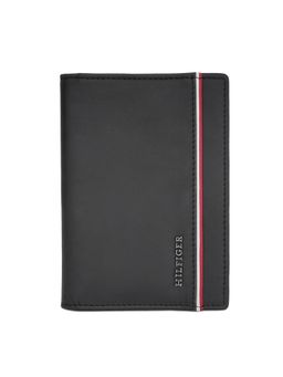 Tommy Hilfiger - Gladwin Men Leather Passport Case - Black