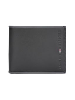 Tommy Hilfiger - Burdell Men Leather Global Wallet - Black