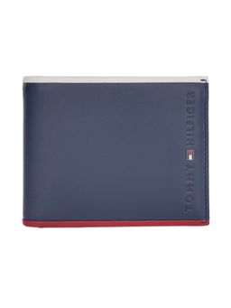 Tommy Hilfiger - Burdell Men Leather Wallet - Navy