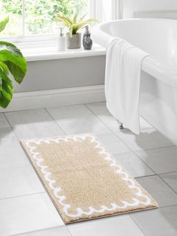 OBSESSIONS - Anti-skid Ultra Absorbent Bath Mat Beige