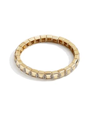 Sabrina Bracelet Set Clear Gold - BaubleBar main image 0