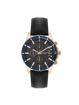 Lee Cooper - Multifunction Black Round Dial Men's Watch - LC07530.451