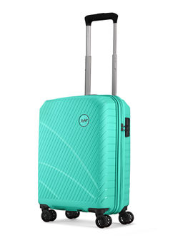 Skybags - Streax Turquoise Hard Luggage Check-in Trolley with 8 Wheel & Combination Lock