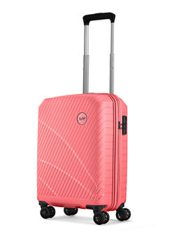 Skybags - Streax Coral Large Hard Luggage Check-in Trolley Bag with 8 Wheel & Combination Lock