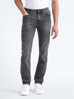 Flying Machine - Men Mid Rise Freddie Slim Straight Fit Jeans