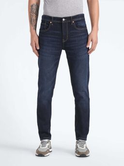Flying Machine - Men Slash Slim Tapered Mid Rise Jeans