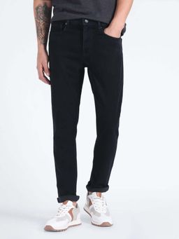 Flying Machine - Men Rinsed Slash Slim Tapered Jeans