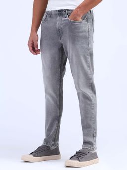 Flying Machine - Men Mankle Relaxed Tapered Drop Crotch Jeans