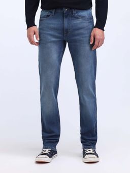 Flying Machine - Men Freddie Slim Straight Mid Rise Jeans