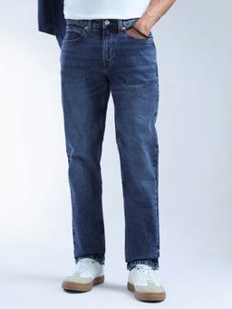 Flying Machine - Men Freddie Slim Straight Fit Whiskered Jeans