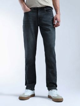 Flying Machine - Men Freddie Slim Straight Fit Whiskered Jeans