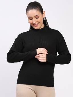 Global Republic - Wool Blend High Neck Top