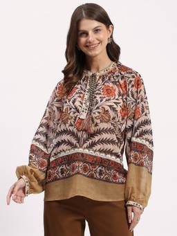 Global Republic - Viscose Floral Print Top