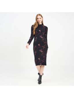 Madame - Designer Black Knitted Dress