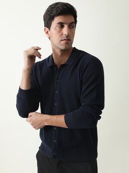 Rare Rabbit - Alias Navy Casual Shirt
