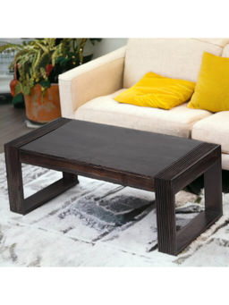 Ikiriya - Hudson Sheesham Wood Coffee Table in Mahogany Finish (1 Year Warranty)
