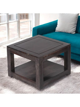 Ikiriya - Lisbon Sheesham Wood Tea Table in Mahogany Finish (1 Year Warranty)