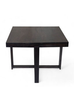 Ikiriya - Kingston Sheesham Wood 4 Seater Dining Table Set in Mahogany Finish (1 Year Warranty)