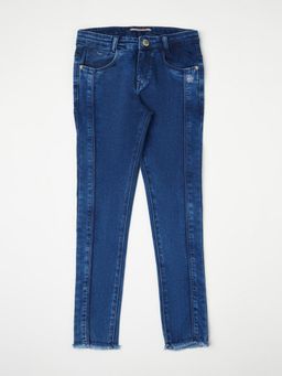 CRIMSOUNE CLUB - Girls Blue Solid Joggers