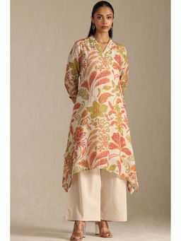 Soch - Women Multi-Color Printed Kurta with Palazzo (Set of 2)