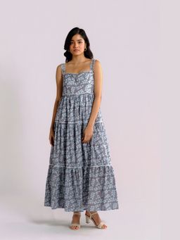 BUDUN - Giuli Floral Tiered Maxi Dress