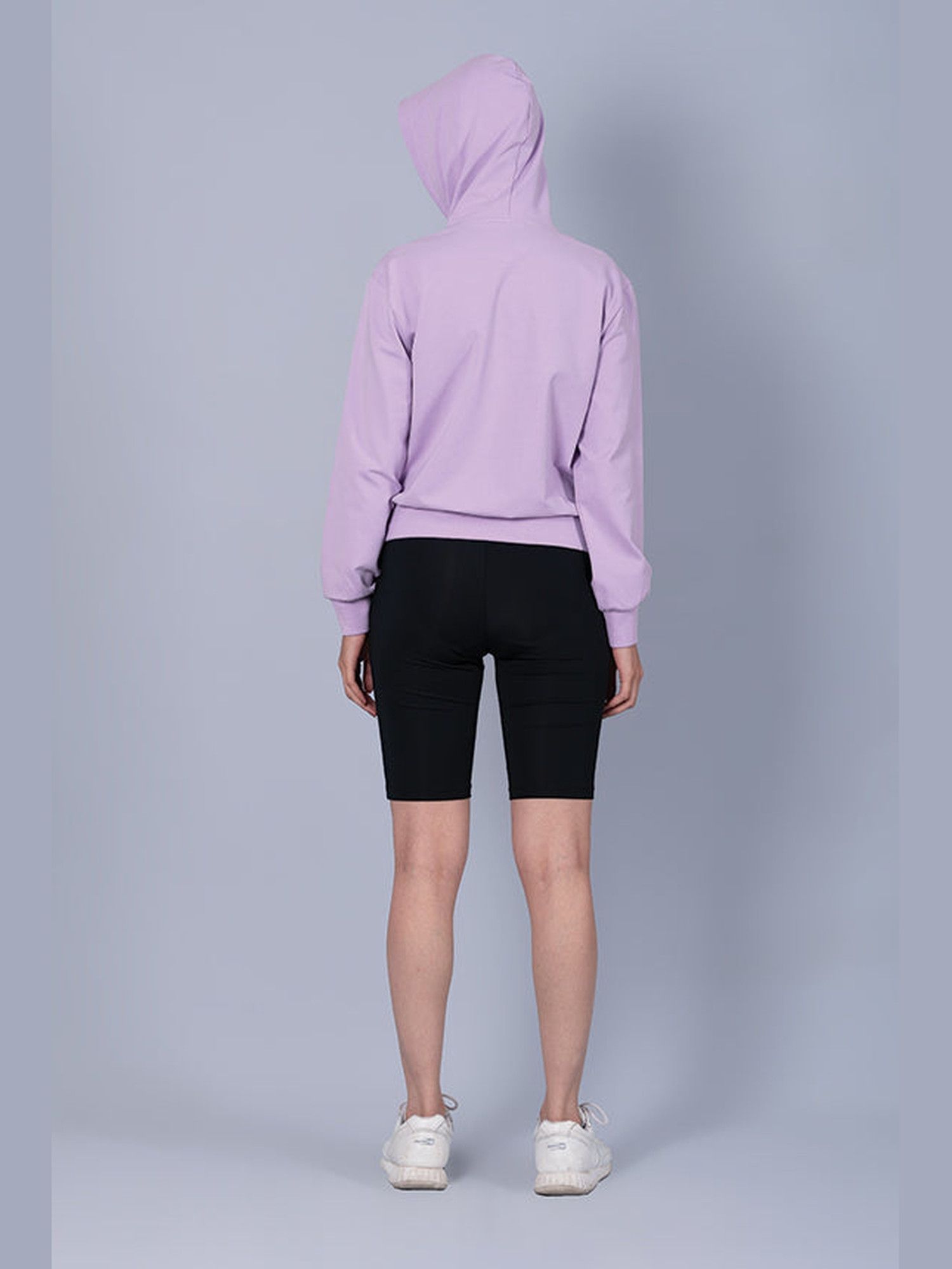 Lavender Cotton Hoodie