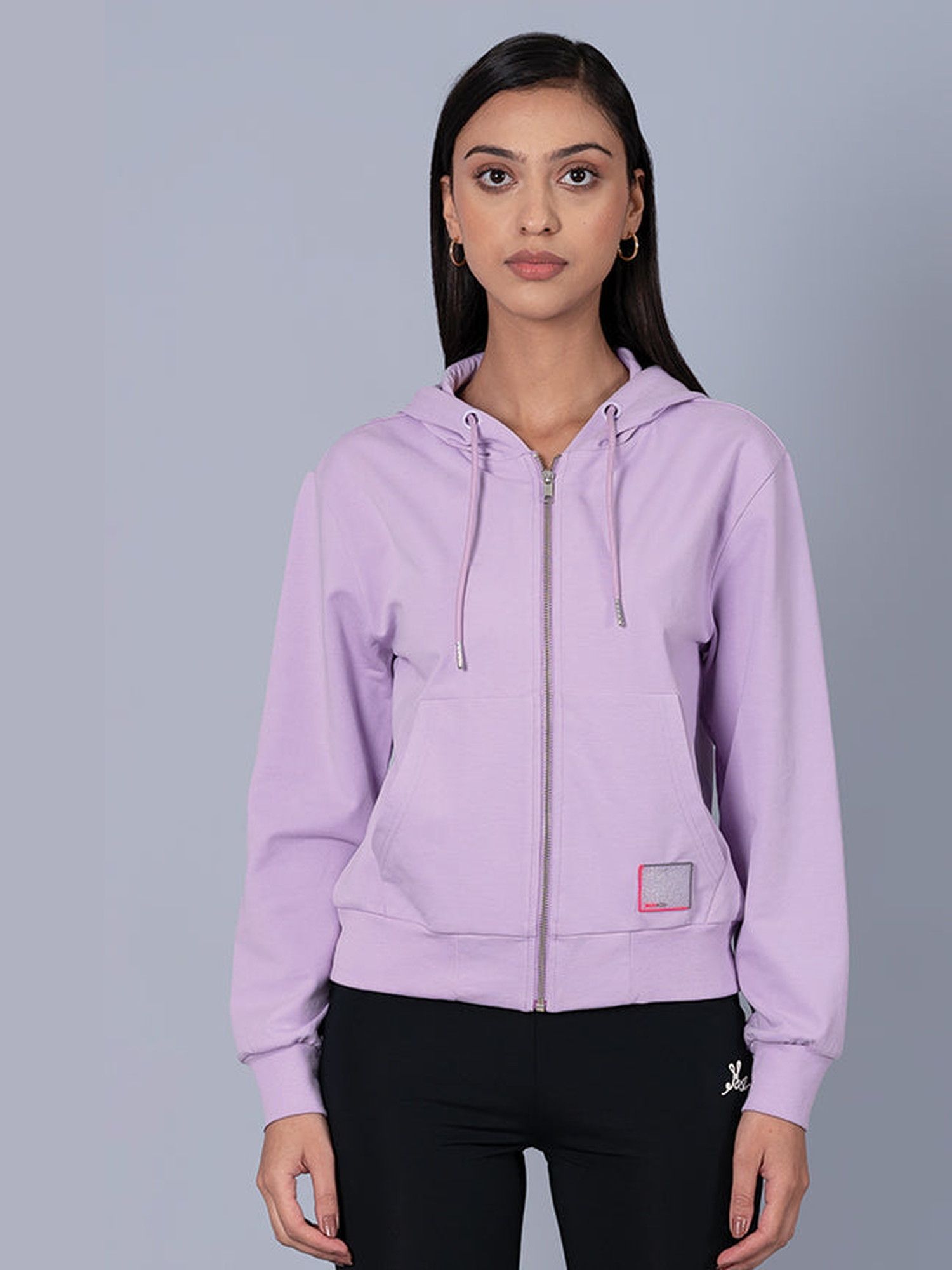 Lavender Cotton Hoodie