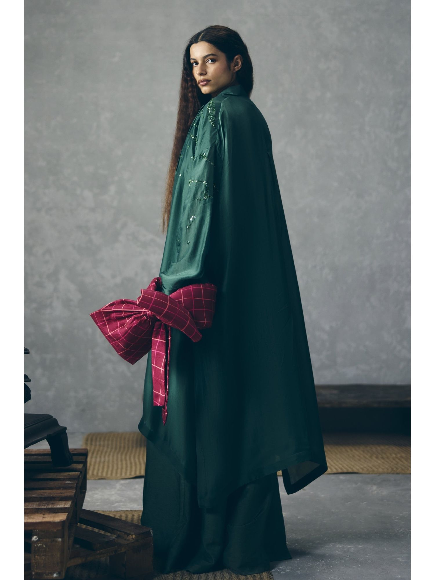 Green Wasabi Jumpsuit with Jacket