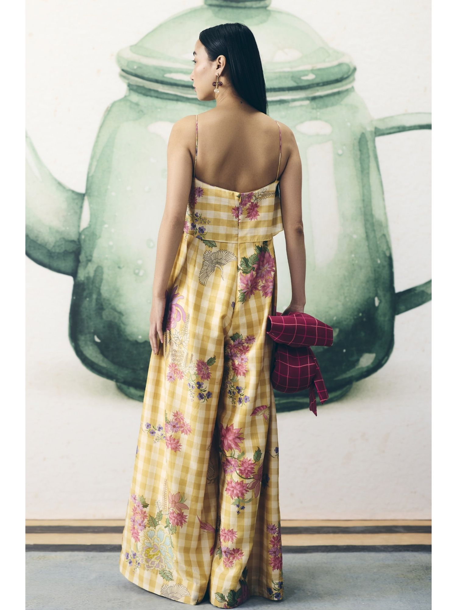 Yellow Himari Jumpsuit