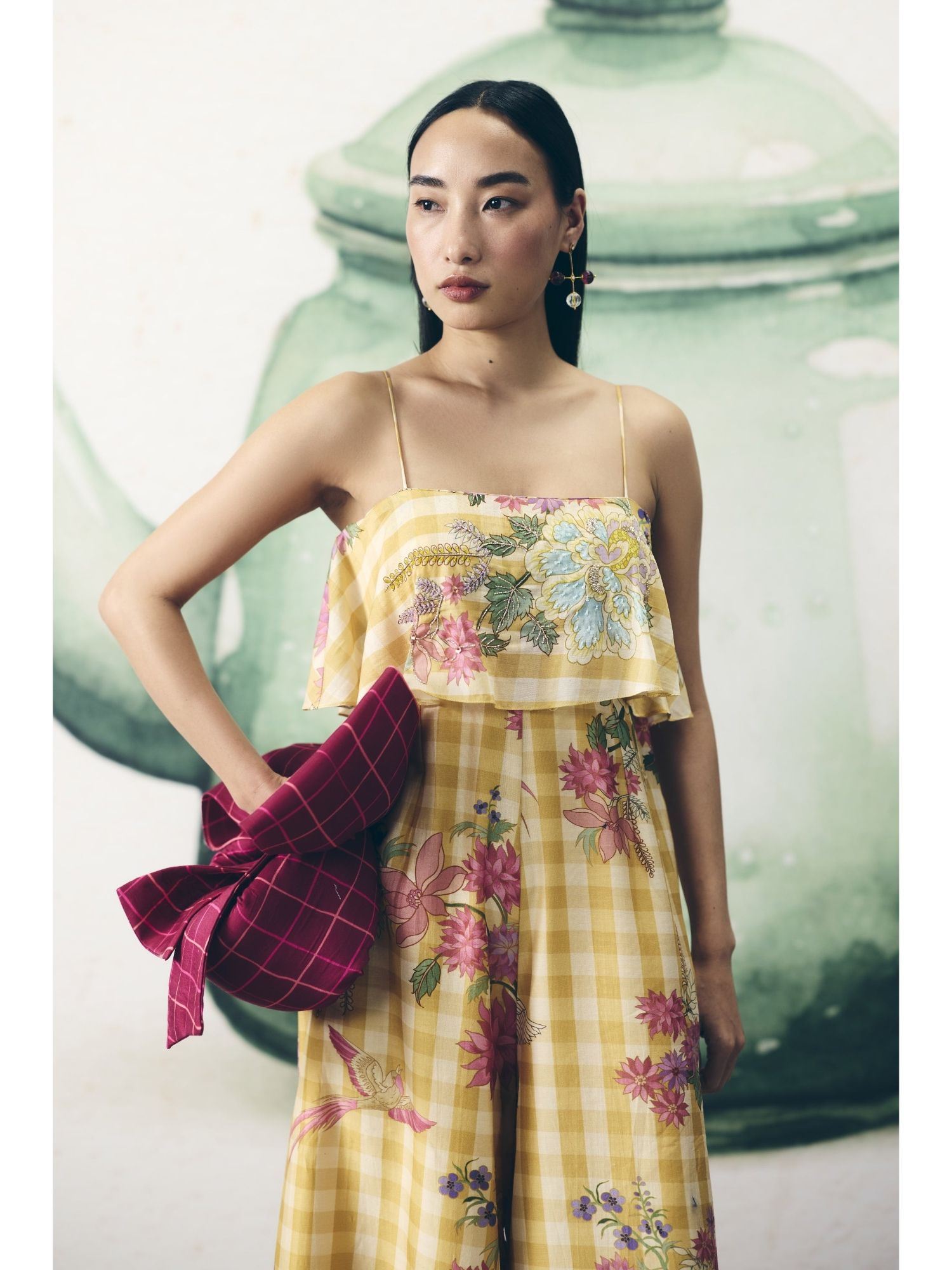 Yellow Himari Jumpsuit