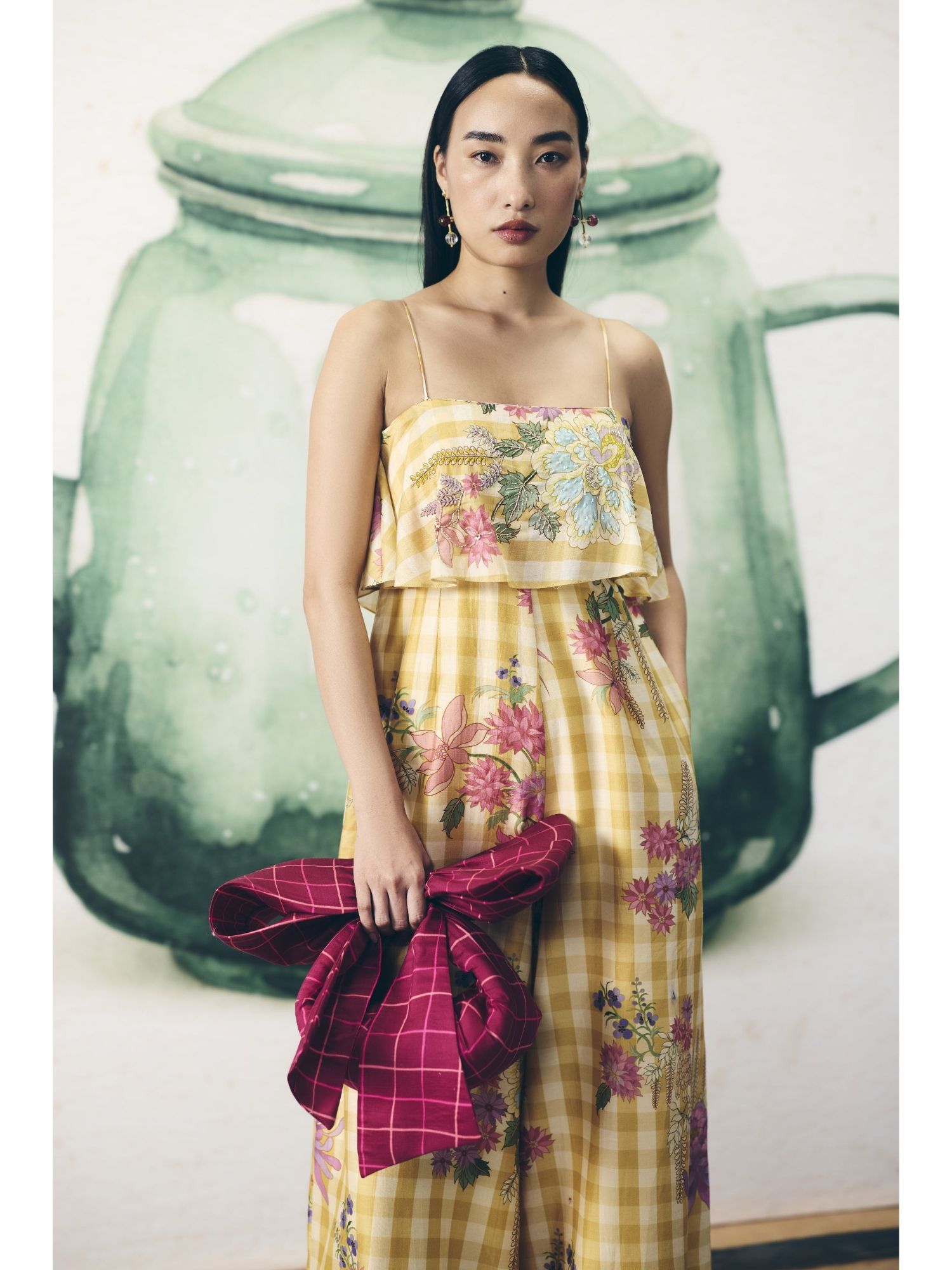 Yellow Himari Jumpsuit