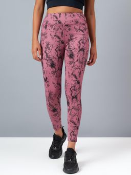 Dida - Women Training Printed Pink Tights