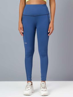 Dida - Women Active Sports Multi Purpose Blue Tights