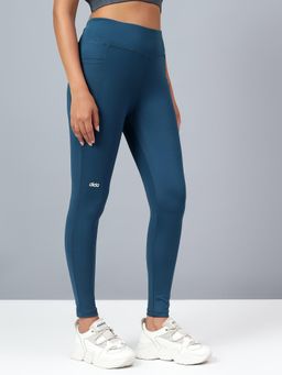 Dida - Women Comfort Dry-Fit Multi Purpose Sports Blue Tights