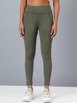 Dida - Women Super Stretchy Comfortable Green Tights