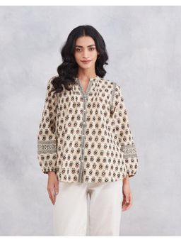 Fabindia - Multi-Color Cotton Bagru Printed Top