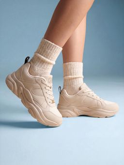 U.S. POLO ASSN. - Sage 4.0 Women Beige Sneakers