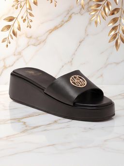 U.S. POLO ASSN. - Women Nuri Black Sandals