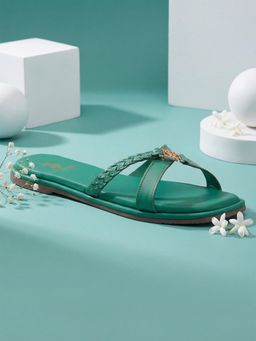 U.S. POLO ASSN. - Women Yuna Green Flats