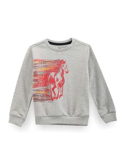 U.S. POLO ASSN. - Boys Brand Print Sweatshirt