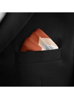 Thee Modern Roots - Blackout Illusion Silk Pocket Square